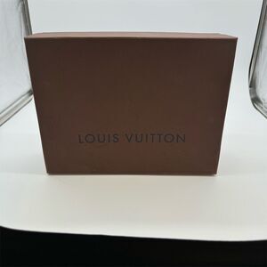Louis Vuitton Brown Luxury Gift/Accessory Box Empty Storage Decor